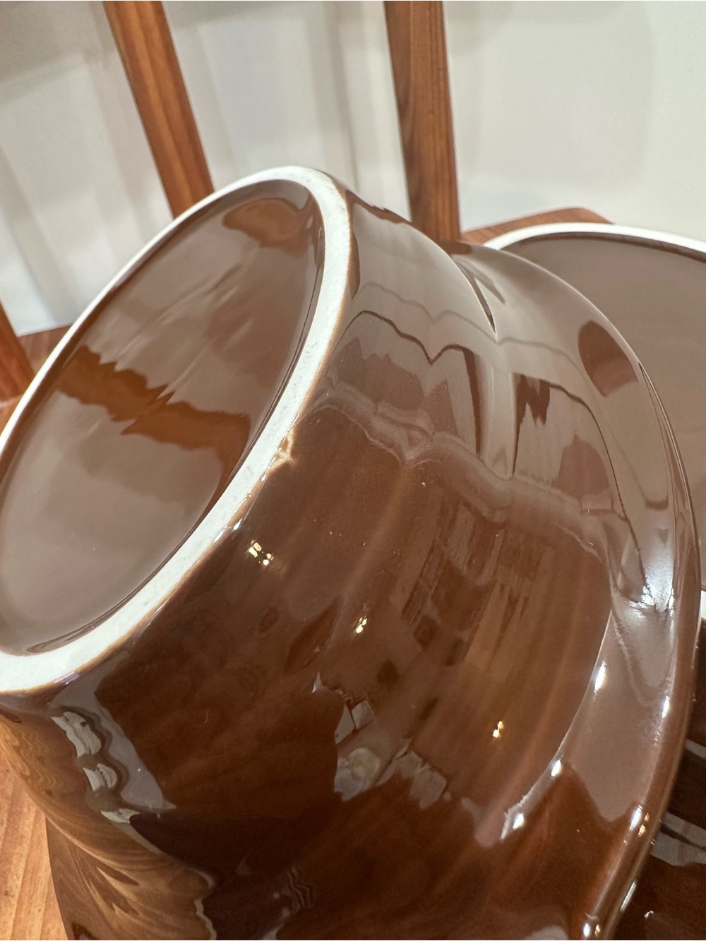Set of 2 Fiesta Chocolate Brown CASSEROLE DISH Homer Laughlin Vintage Fiestaware - Picture 4 of 8